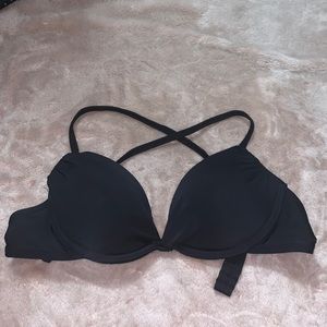 Black (M) bikini top